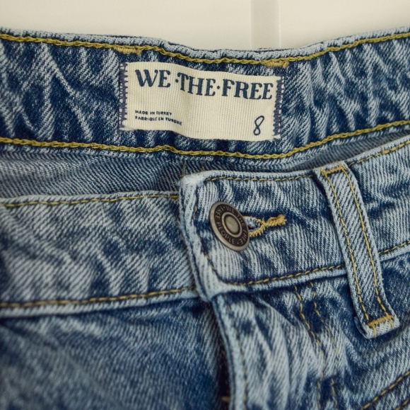 Free People denim maxi skirt - Picture 2 of 7